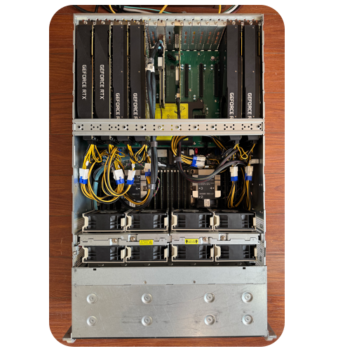 深圳市然壹科技有限公司 6卡AI微调服务器