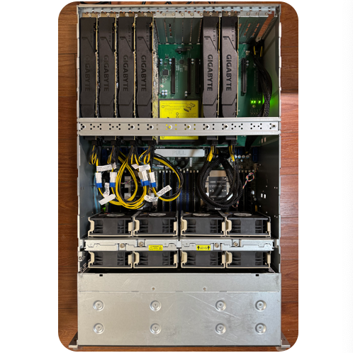 深圳市然壹科技有限公司 6卡2080Ti虚拟化服务器