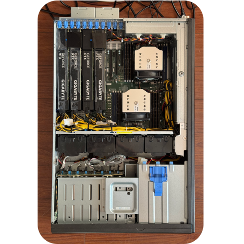 深圳市然壹科技有限公司 4卡3090GPU服务器